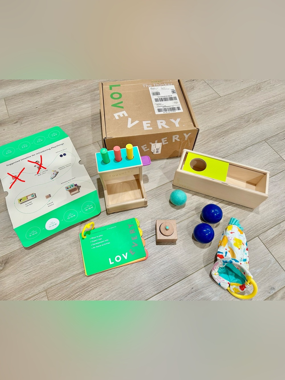 Lovevery- The Thinker kit